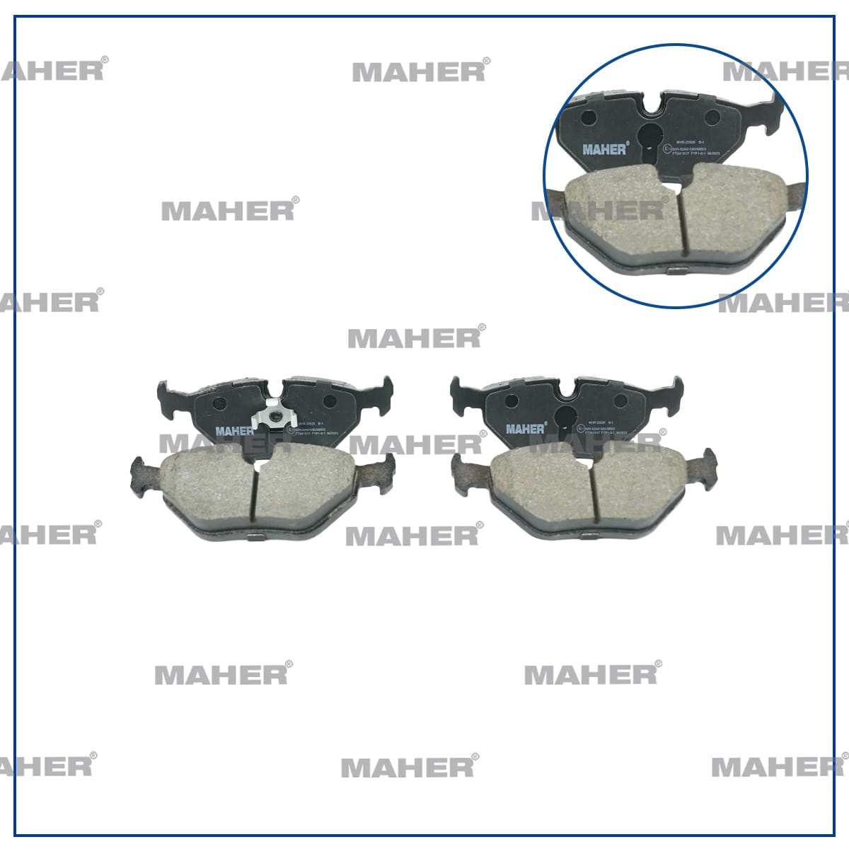 FREN BALATA BMW 5 SERİ   87-95 E34 / 3 SERİ 90-98 E36 ARKA - Yedek Parça