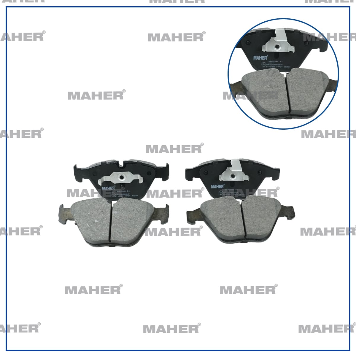 FREN BALATA BMW 3 SERİ 05-11 E90 / COUPE 05-11 E92 / 5 SERİ 03-10 E60 / BMW X1 11=> E84 / BMW 7 SERİ - Yedek Parça