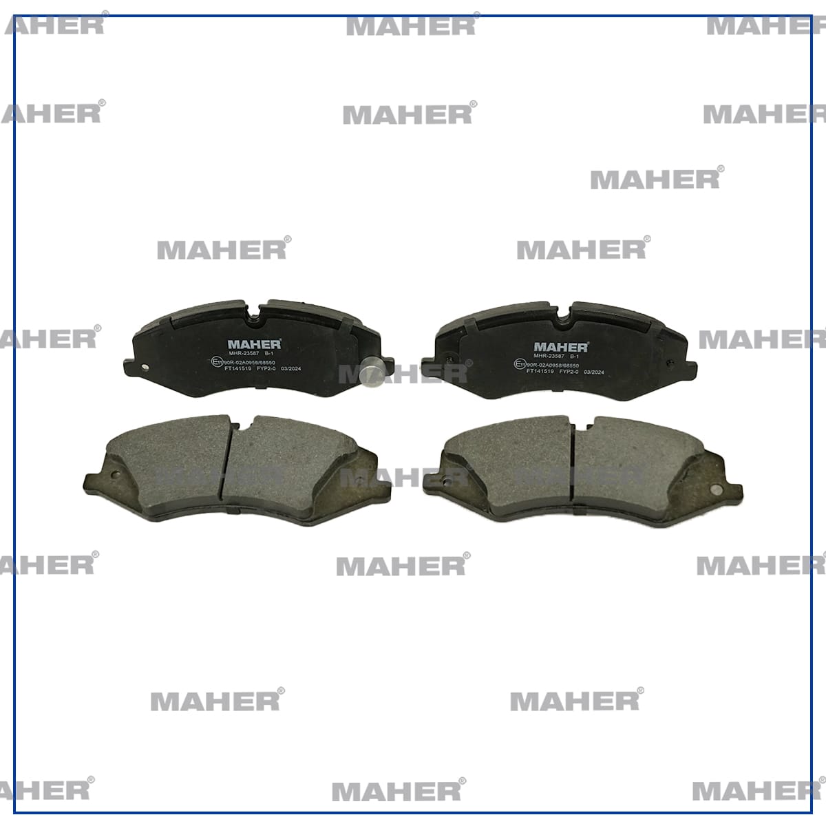 FREN BALATA DISCOVERY IV 10=> 4X4 ÖN 18.70mm - Yedek Parça