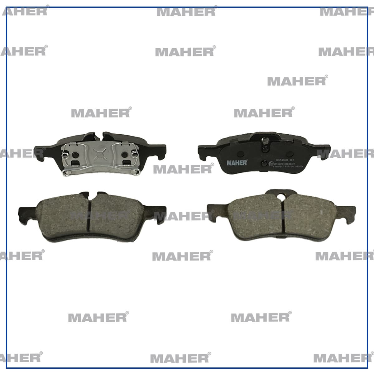 FREN BALATA MINI 01-06 COOPER R50-R53 16.10mm ARKA - Yedek Parça