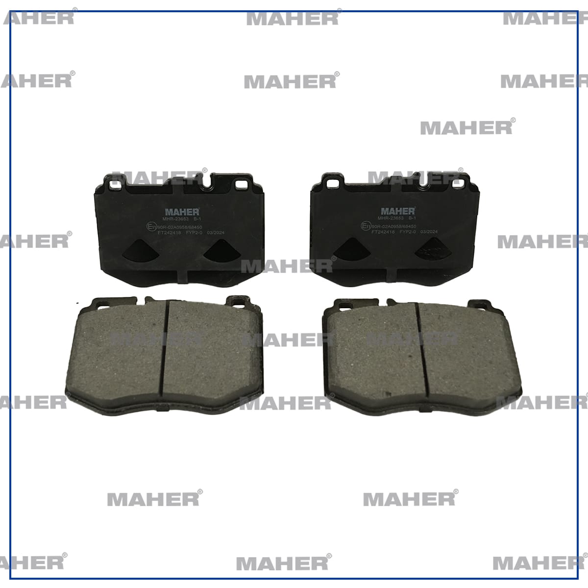 FREN BALATA MERCEDES 14=> W205 C SERİ / MERCEDES 16=> W213 E SERİ / MERCEDES 15=> X253 GLC SERİ ÖN - Yedek Parça