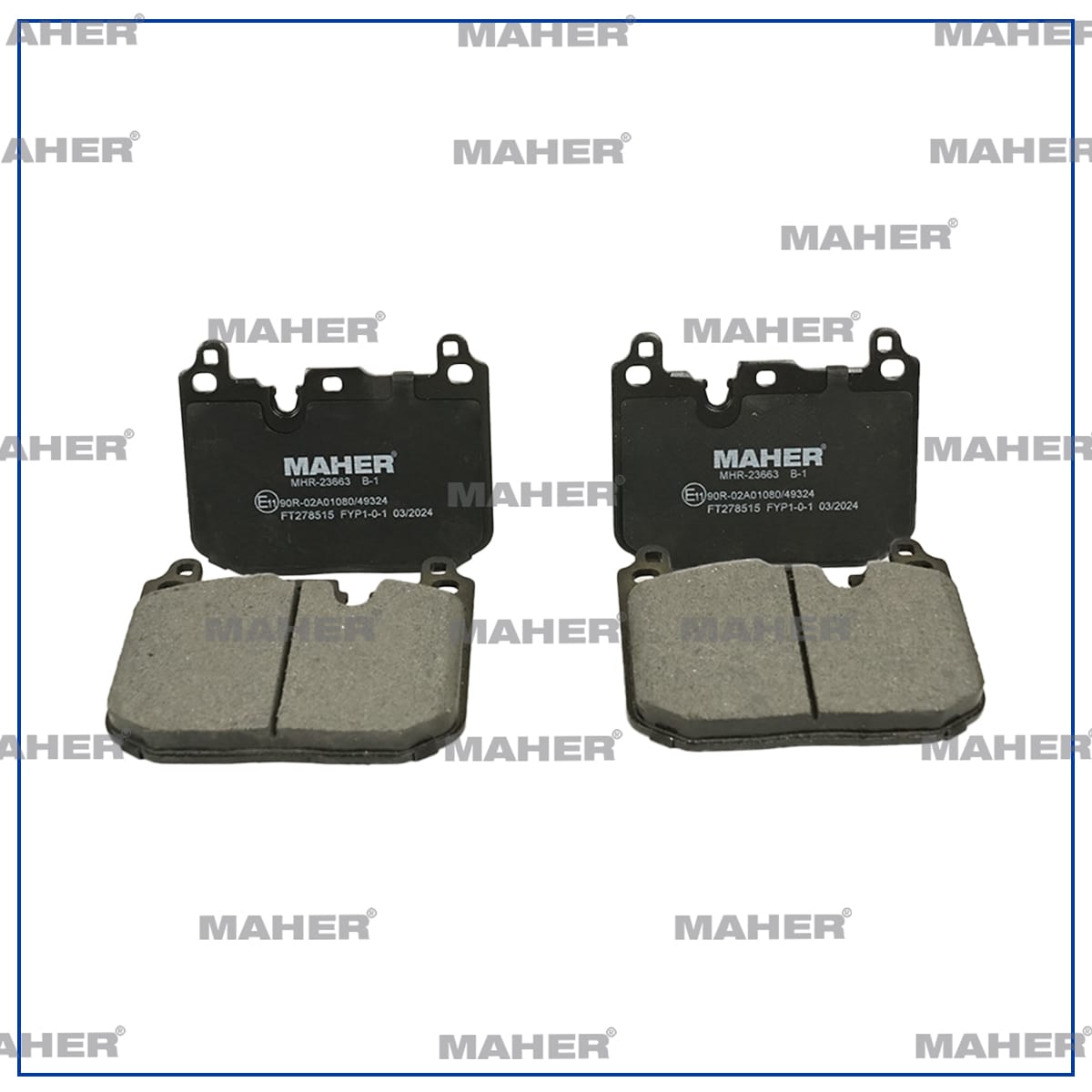 FREN BALATA MINI 13=> COOPER F55 / MINI 14=> CLUBMAN F54 / MINI 16=> COUNTRYMAN F60 ÖN - Yedek Parça