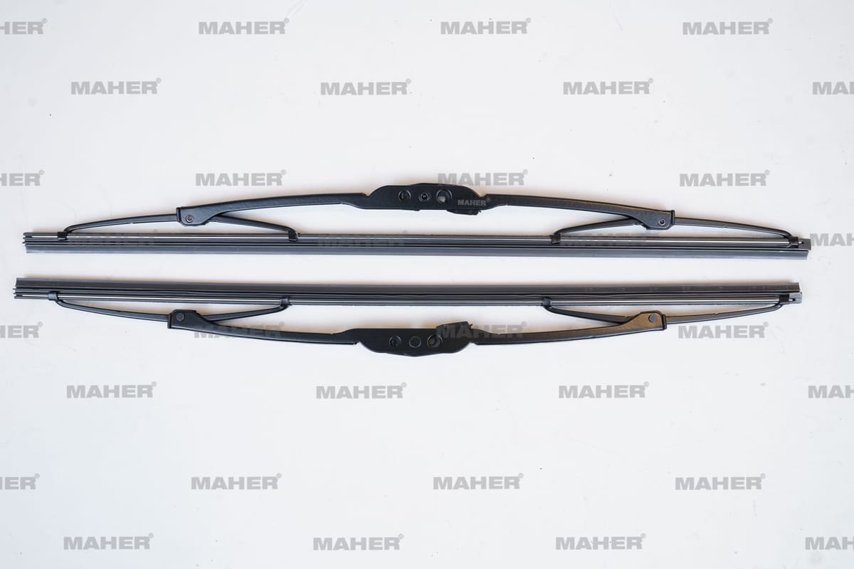 SİLECEK SÜPÜRGESİ TEK TİP ÜNİVERSAL TAKIM 16" METAL (400mm) - Yedek Parça