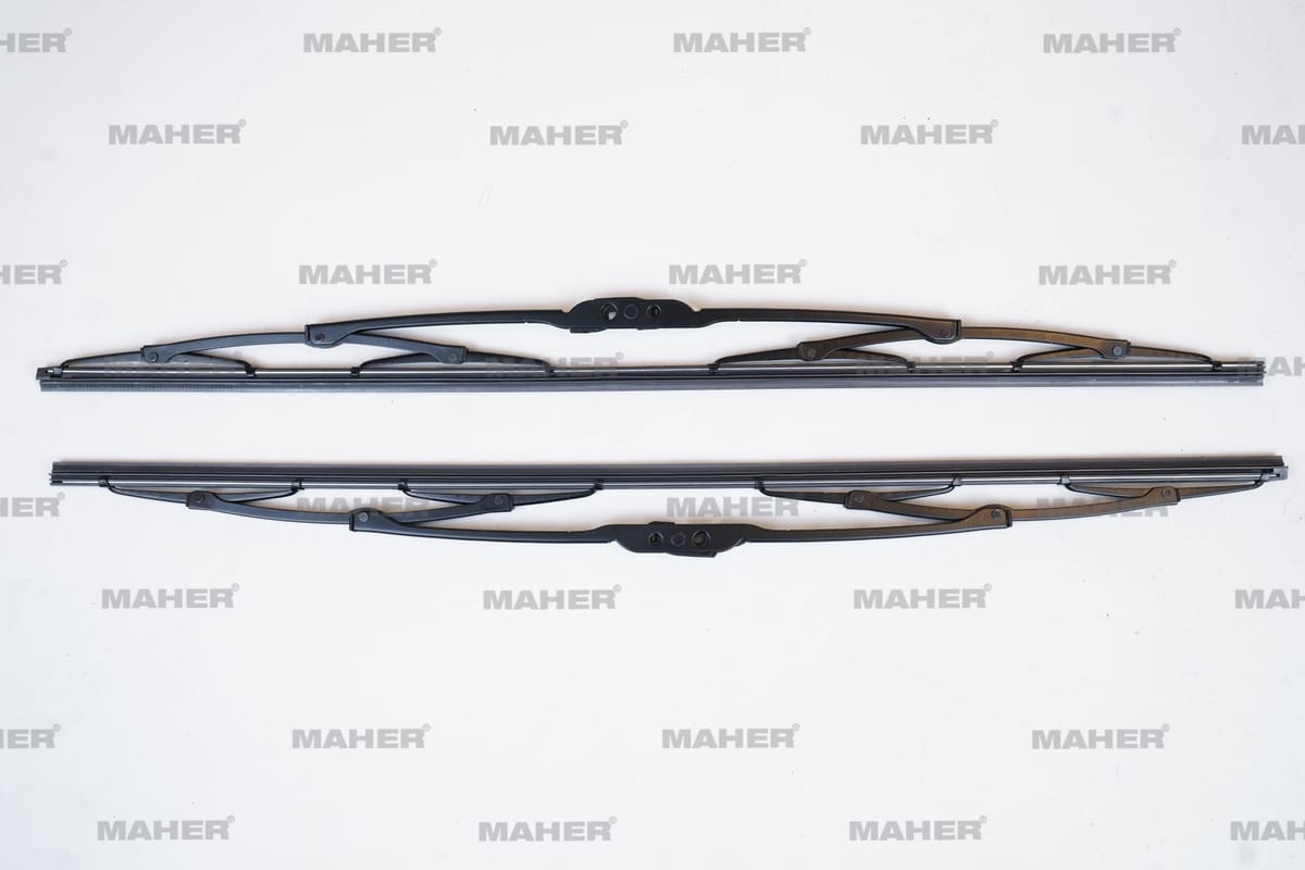 SİLECEK SÜPÜRGESİ TEK TİP ÜNİVERSAL TAKIM 22" METAL (550mm) - Yedek Parça