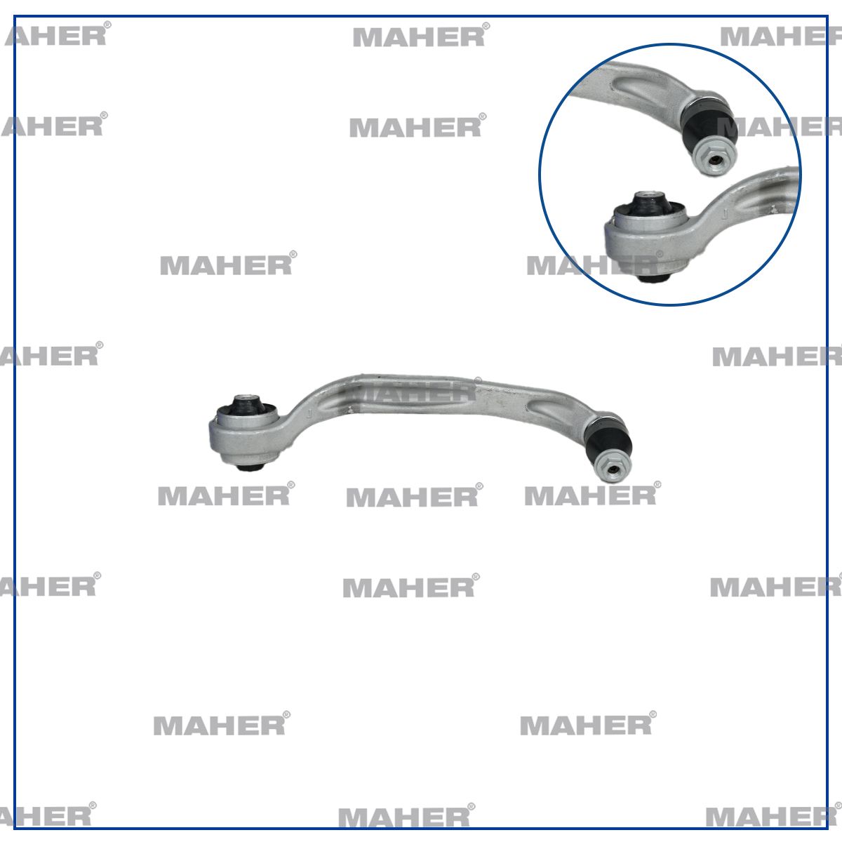 ROTİLLİ KOL A4 / A5 / Q5 08-17 EĞRİ 75mm M14 ALT SAĞ - Yedek Parça