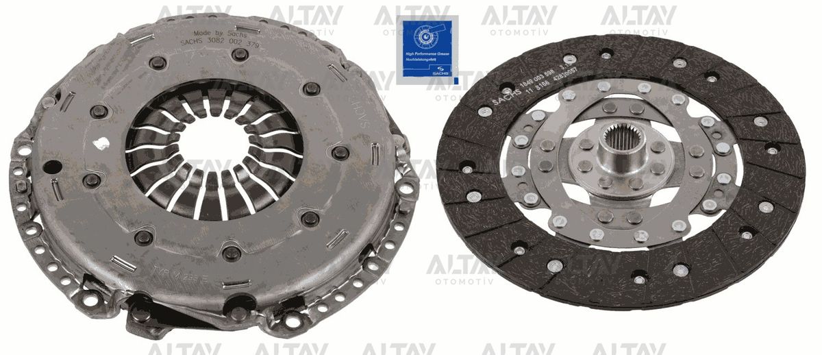 DEBRİYAJ SETİ RULMANSIZ C3 AIRCROSS / C4 PICASSO / 2008 / 3008 / CROSSLAND / CROSSLAND X B12XHT-D12XHT - Yedek Parça