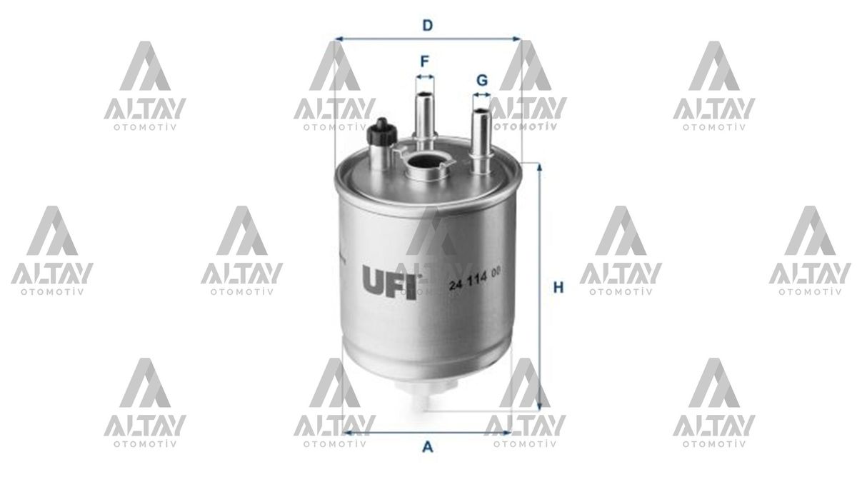 YAKIT FILTRESI ( MAZOT) KANGO II / LAGUNA III / LATITUDE 10=> 1.5 DCI-2.0 DCI AÇIK TIP OEM (ORİJİNAL EQUİPMENT MANUFACTURER) - Yedek Parça