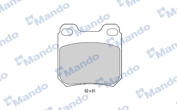 OPEL FREN BALATA ARKA VECTRA B 1605047-1605924 - Yedek Parça