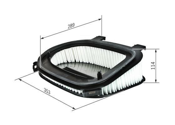 BMW X3-X5-X6 HAVA FİLTRE DİZEL 13717811026 - Yedek Parça