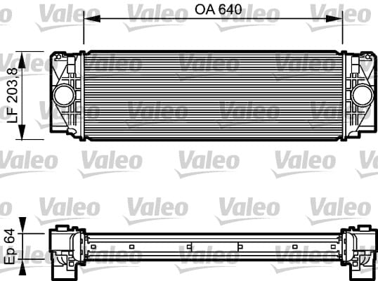 VW CRAFTER BKJ BKM İNTERKOL RADYATÖRÜ 2E0145804 - Yedek Parça