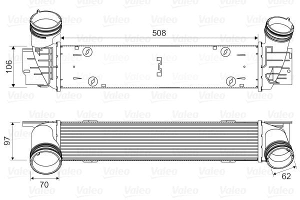 BMW E87-E90 N47 İNTERCOOLER 17517798788 - Yedek Parça