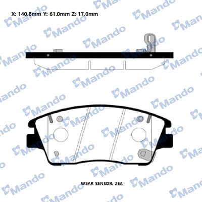 HYUNDAI TUSCON 15> 20>KIA SPORTAGE 15>ÖN FREN BALATASI - Yedek Parça