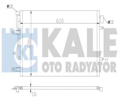 A4 KLİMA RADYATÖRÜ 01-05 - Yedek Parça