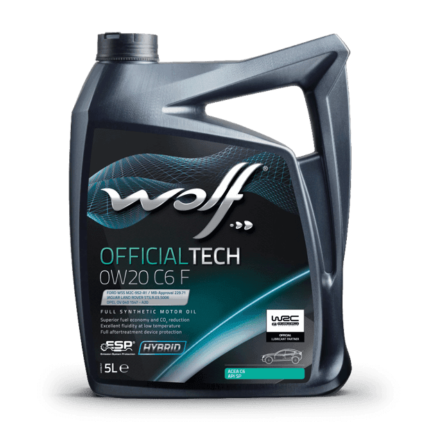 WOLF MOTOR YAĞI OFFICIALTECH 0W20 C6 F 205L