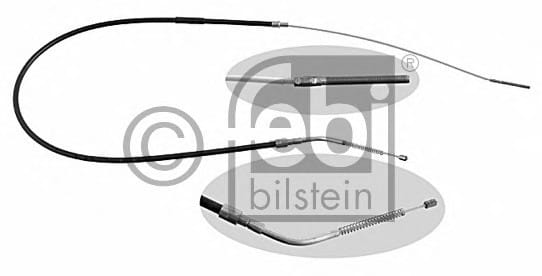 BMW E36 3.16İ-3.18İ EL FREN TELİ ARKA 1700MM 31411159048 - Yedek Parça