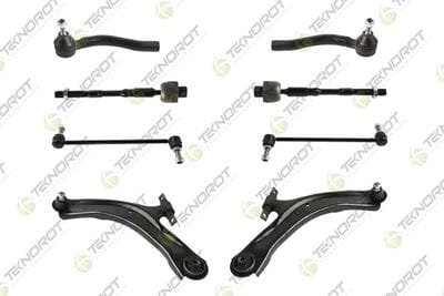 NISSAN QASHQAI J10 07>14 X-TRAIL T31 07>13 SALINCAK KİTİ ROT KOLU ROT BAŞI ASKI ROTU X2 - Yedek Parça