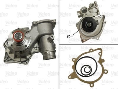 BMW E38-E39 M62 SU POMPASI 11510393340 - Yedek Parça