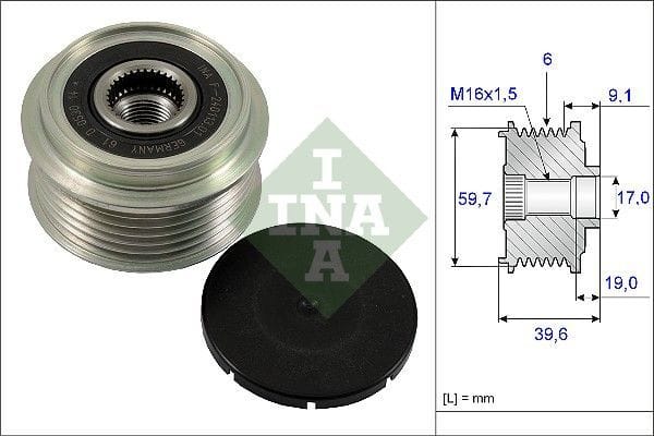 OPEL ALTERNATÖR KASNAGI CORSA C 1,7  6204889 - Yedek Parça