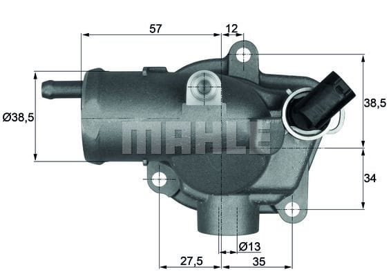 M.BENZ  M611-612  W210  200-270  TERMOSTAT  92c   6112000515 - Yedek Parça