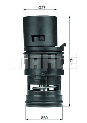 BMW E46 SOĞUTUCU TERMOSTAT 17111437362 - Yedek Parça