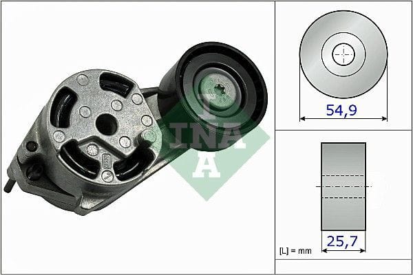 BMW F30 N13 V-KAYIŞ GERGİSİ 11287603347 - Yedek Parça