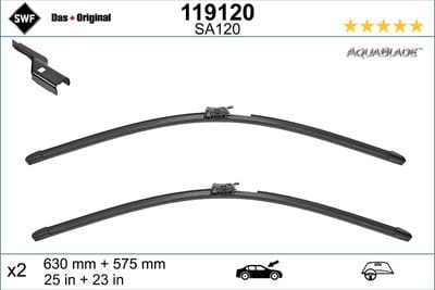 M.BENZ W222 ÖN SİLECEK SETİ (63 CM-57.5 CM) A2228201145 - Yedek Parça