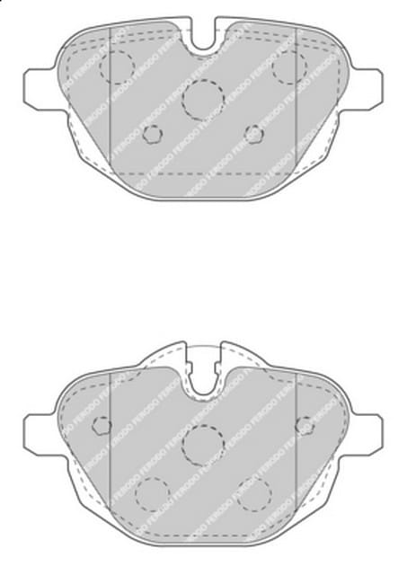 BMW F10-F25-F26 ARKA BALATA 34216796741 - Yedek Parça
