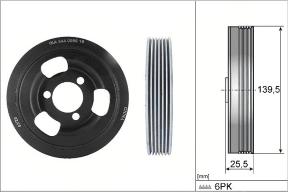 BMW F20-F30 N13 MİNİ COOPER 56 KRANK KASNAĞI 11237638551 - Yedek Parça