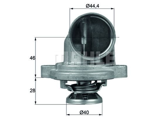 M.BENZ  M601  W638  VITO 110D  TERMOSTAT   6012030575 - Yedek Parça