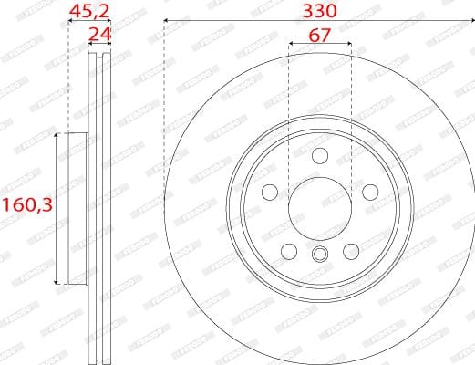 BMW F45-F48 MINI COOPER F60 ÖN DİSK 34116865713 TAKIM - Yedek Parça