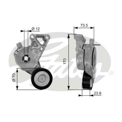 VW GOLFIV BORA AKL ŞARJ GERGİ KÜTÜĞÜ 06A903315D - Yedek Parça