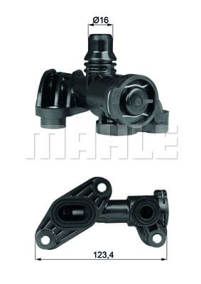 BMW E70 YAĞ SOĞUTUCU TERMOSTAT 17107558267 - Yedek Parça