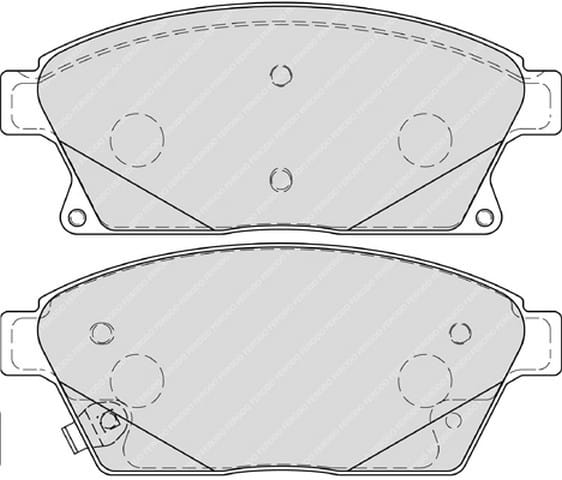 OPEL FREN BALATA ÖN ASTRA J MOKKA 300MM 542115 160 - Yedek Parça