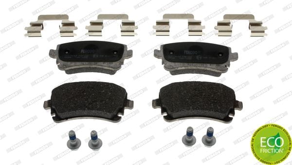 VW A4 A6 A8 FREN BALATASI ARKA 4E0698451A - Yedek Parça