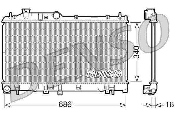 SUBARU FORESTER 08-13 2.0 SU RADYATOR - Yedek Parça