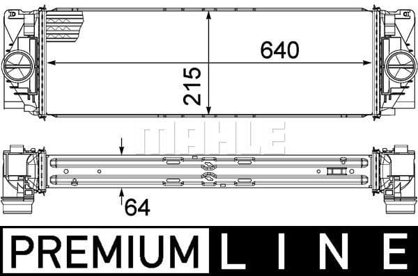 M.BENZ  W906  SPR-CRAFT. M651 Euro5  İNTERCOOL RADYATÖRÜ 9065010201 - Yedek Parça