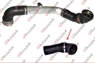 BMW E60 M57N TURBO HORTUMU UÇ PLASTİK BORU 11617799401 - Yedek Parça