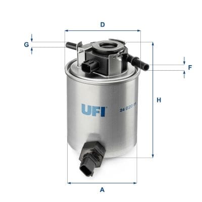 İNFİNİTİ FX30 3.0 MAZOT FİLTRESİ 16400-1BY1D - Yedek Parça