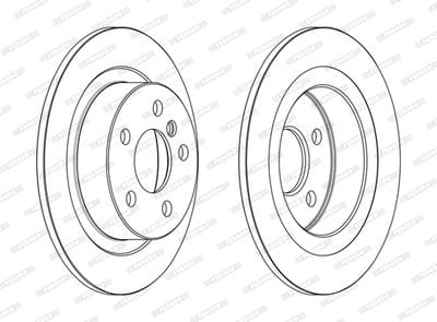 BMW F40-F45-F48 MINI F60 ARKA FREN DİSKİ 34216799367 - Yedek Parça