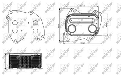 BMW F20-F30 N13 MOTOR YAĞ SOĞUTUCU 11427625489 - Yedek Parça