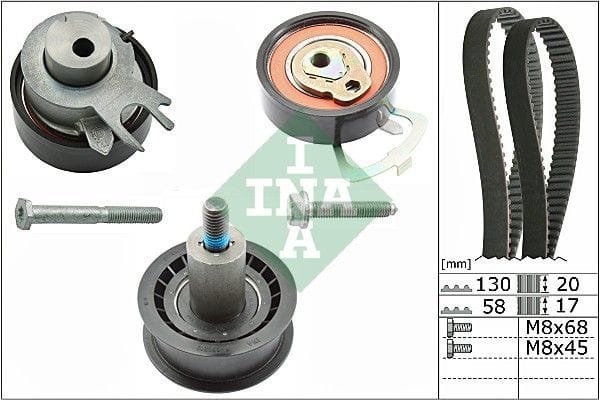 VW GOLF POLO 1,4 AHW BCB 4 TRİGER SETİ 036198119C - Yedek Parça