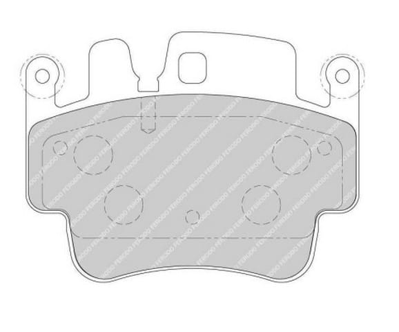 VW 911-BOXSTER 2001> ÖN 17MM BALATA 99635294902 - Yedek Parça