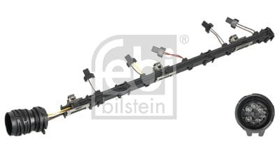 VW T5 2.5 TDI (AXB-AXD) ENJEKTÖR KABLO TESİSATI 070971033 - Yedek Parça