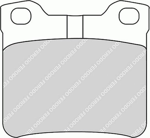 PEUGEOT BALATA ARKA 406 425208 - Yedek Parça