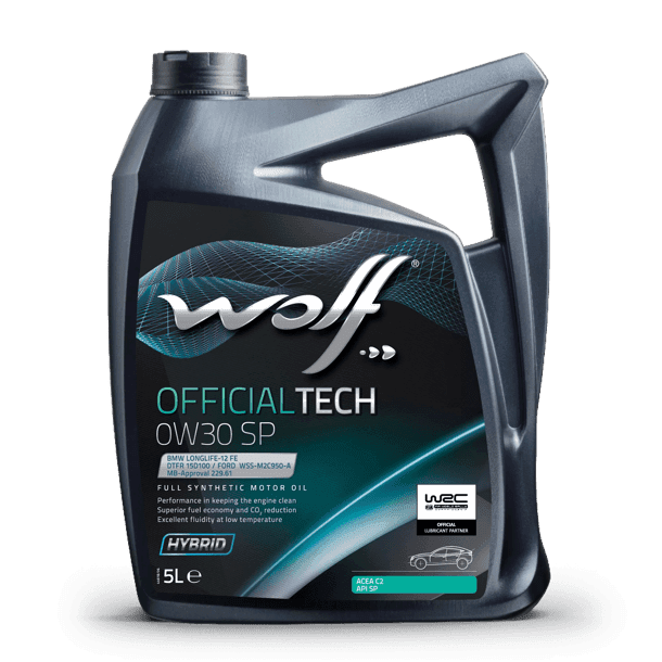 WOLF MOTOR YAĞI OFFICIALTECH 0W30 SP 205L