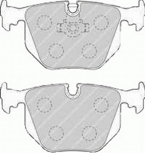 BMW X5 E53 - R.ROVER VOUGE ARKA BALATA 34216761248 - Yedek Parça
