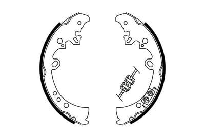 TOYOTA HILUX 05>15>19 ARKA KAMPANA BALATA PABUC - Yedek Parça